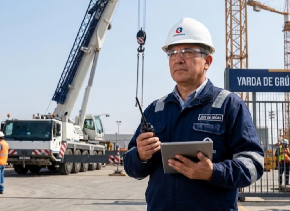 Supervisor de División para Grúas Marítimas y de Construcción